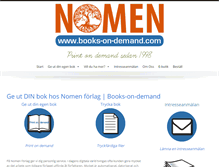 Tablet Screenshot of books-on-demand.com
